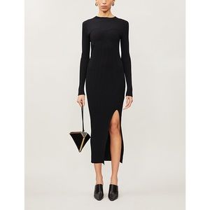 Khaite Evelynne ribbed knit dress